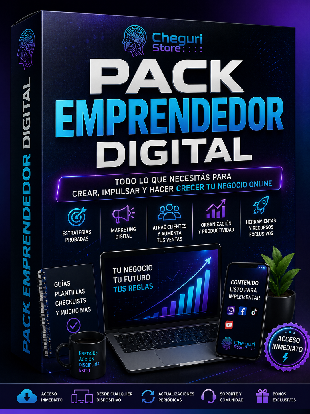 Pack Emprendedor Digital — Cheguri Store